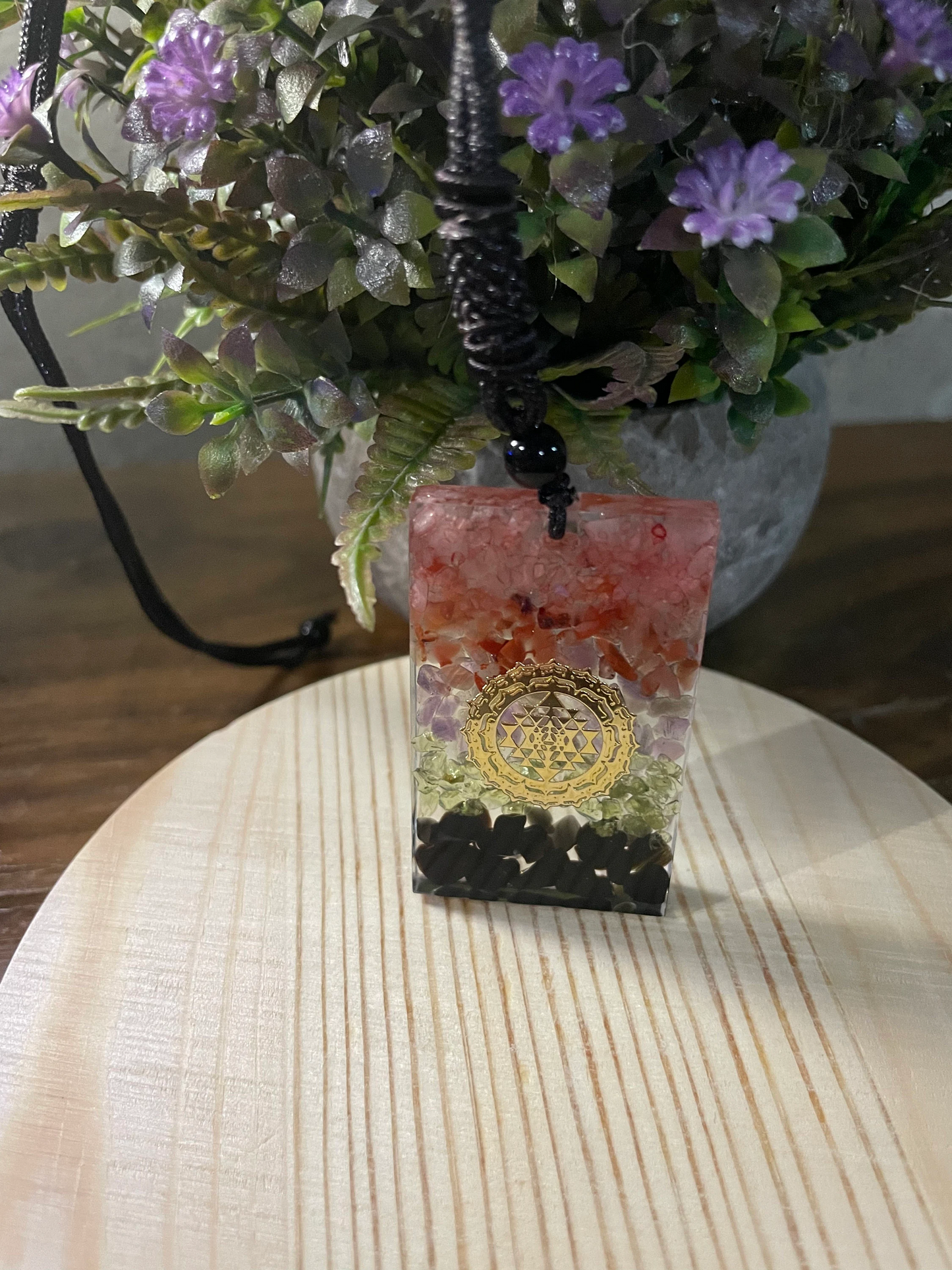 Orgonite Orgone Pendant Necklace EMF Protection