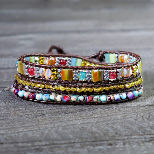 Spiritual Protection Healing Bracelet-Natural Stone Bracelet- Gift